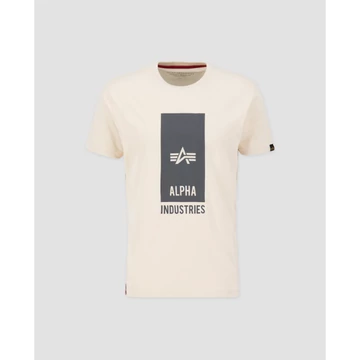 Block Logo T - jet stream white