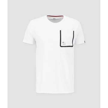 Label Pocket T - white