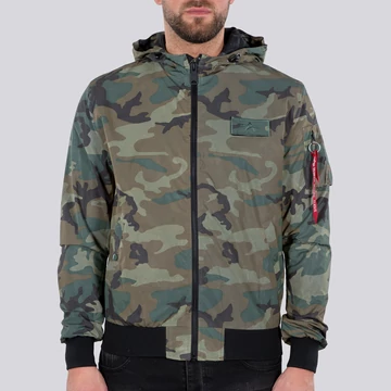 MA-1 LW Hooded Reflective Camo - woodcamo65