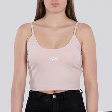 Basic Crop-Top SL Woman - pale peach