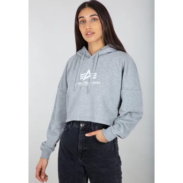 Basic Hoody COS Woman - greyheather/white