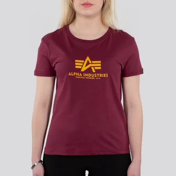 New Basic T Woman - burgundy