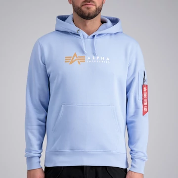 Alpha Label Hoody - light blue