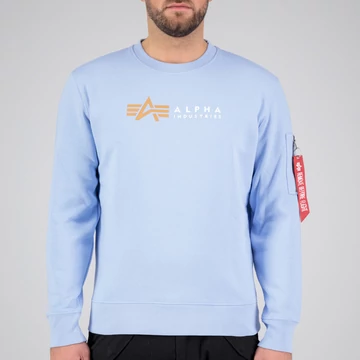 Alpha Label Sweater - light blue