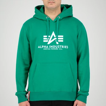 Basic Hoody - jungle green