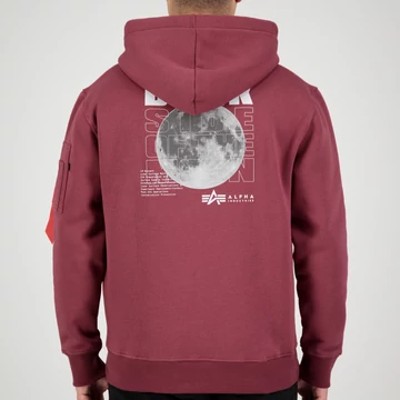 Dark Side Hoody - burgundy