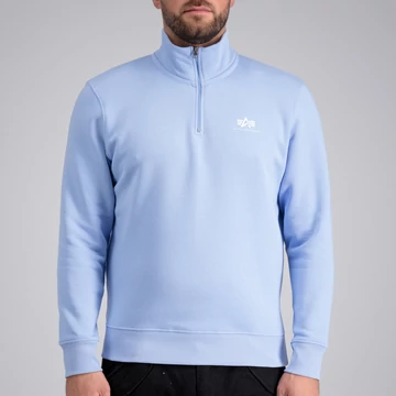 Half Zip Sweater SL - light blue