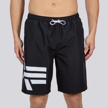 Side Print Board Short - black