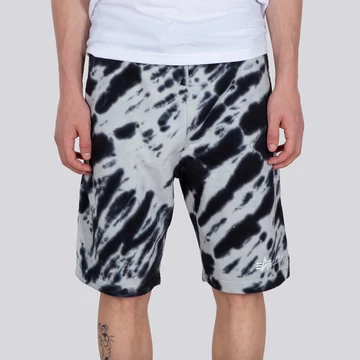 Tie Dye Shorts - black