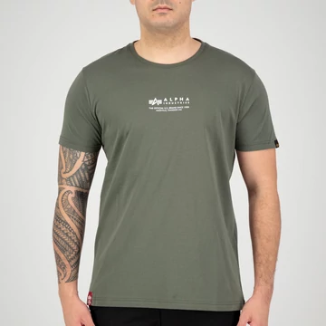 Alpha Wording T - dark olive