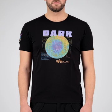 Dark Side T-shirt - black/neon purple
