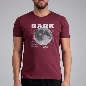 Dark Side T-shirt - burgundy