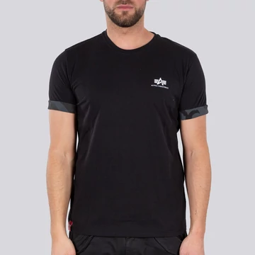 Roll-Up Sleeve T - dark olive camo