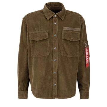 Cord Overshirt - sand