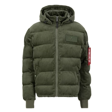 Puffer Cord - sage green