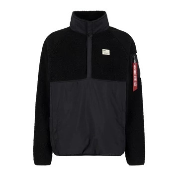 Teddy Nylon Anorak - black