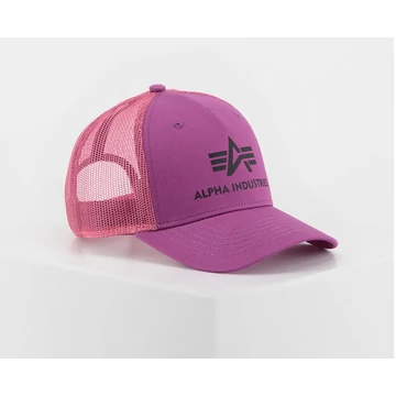 Basic Trucker Cap - dark magenta