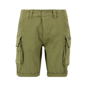 CREW SHORT - moss green