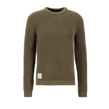 Acid Pullover - dark olive