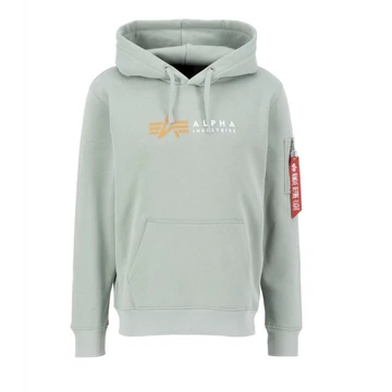 Alpha Label Hoody - dusty green