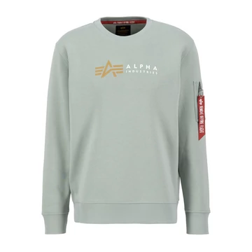 Alpha Label Sweater - dusty green