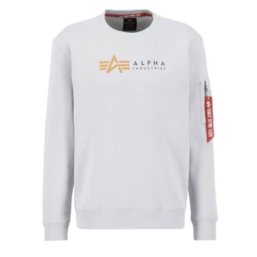 Alpha Label Sweater - pastel grey