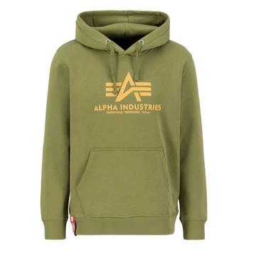 Basic Hoody - moss green