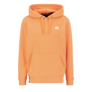 Basic Hoody Small Logo - tangerine