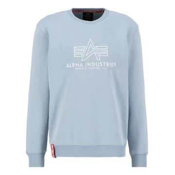Basic Sweater Embroidery - greyblue