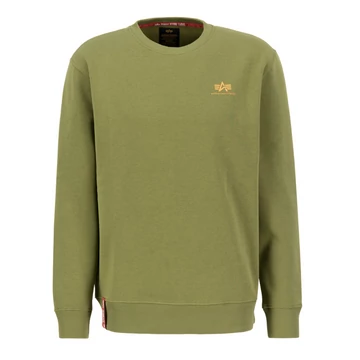 Basic Sweater Small Logo - moss green