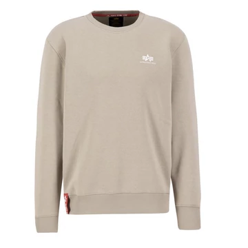 Basic Sweater Small Logo - vintage sand