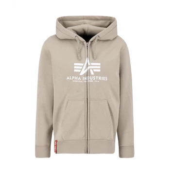 Basic Zip Hoody - vintage sand