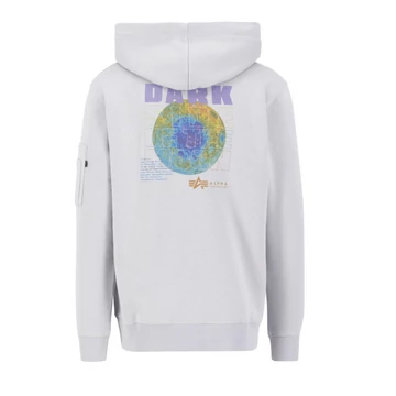 Dark Side Hoody - pastel grey