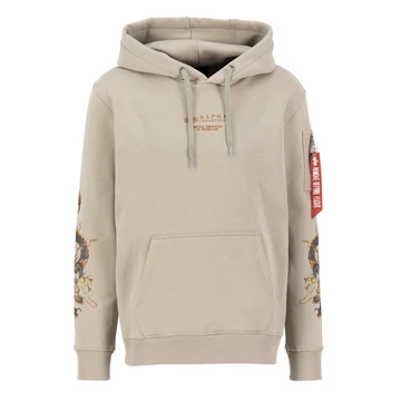 Dragon EMB Hoody - vintage sand