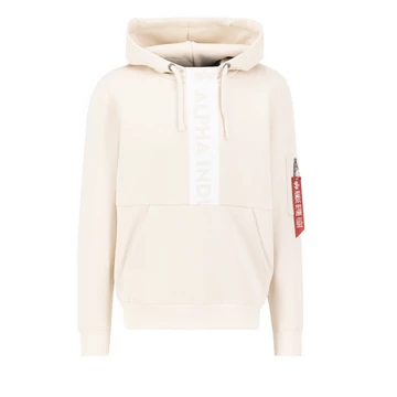 Front Print Hoody - jet stream white