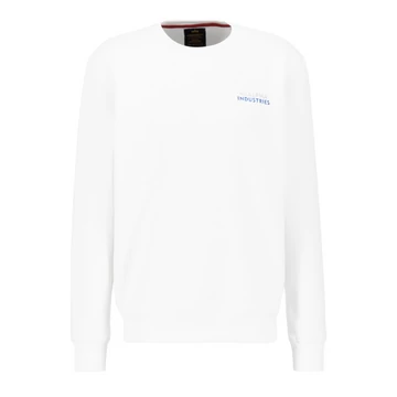 Holographic SL Sweater - white