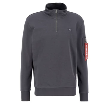 X-Fit Half Zip Sweater - vintage grey