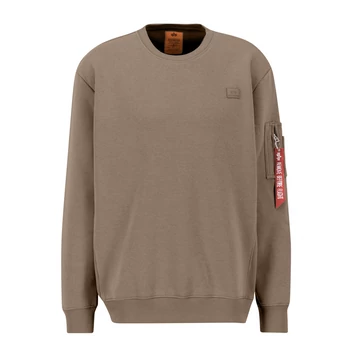 X-Fit Label Sweater - taupe