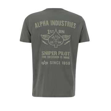 Air Force T - dark olive