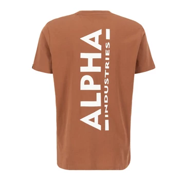 Backprint T - hazel brown