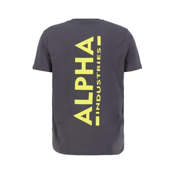 Backprint T - vintage grey