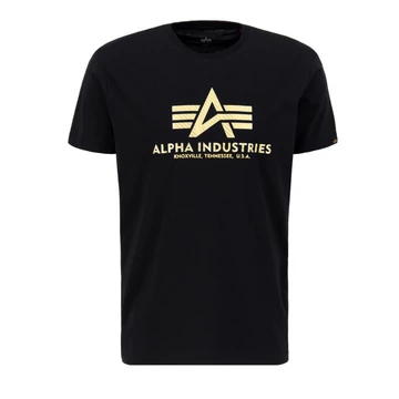 Basic T Carbon - black/gold