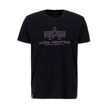 Basic T Embroidery - black/gunmetal
