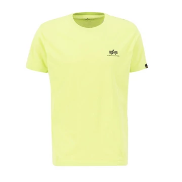 Basic T Small Logo - hornet green