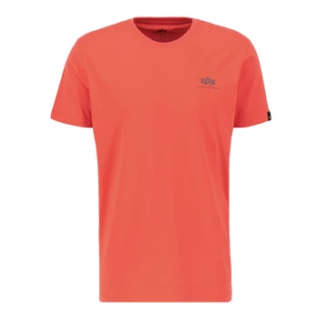Basic T Small Logo - radiant red