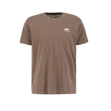 Basic T Small Logo - taupe