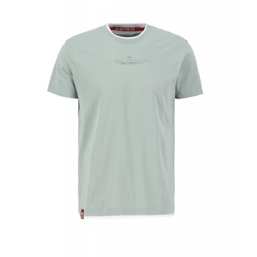 Double Layer T - dusty green