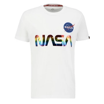 NASA Reflective T Metal - white/metal red