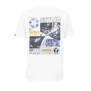 Skylab NASA T - white/blue