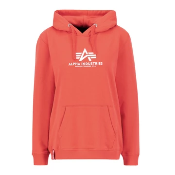 New Basic Hoody Woman - radiant red